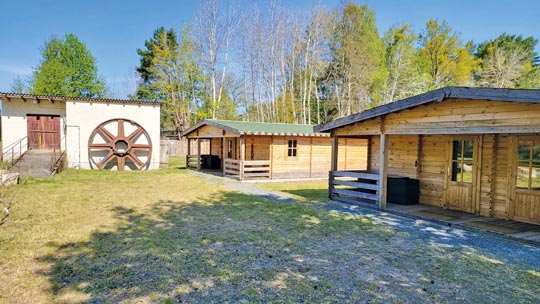 Fleether Mühle - Holzhütten Fleether Mühle - Holzhütten