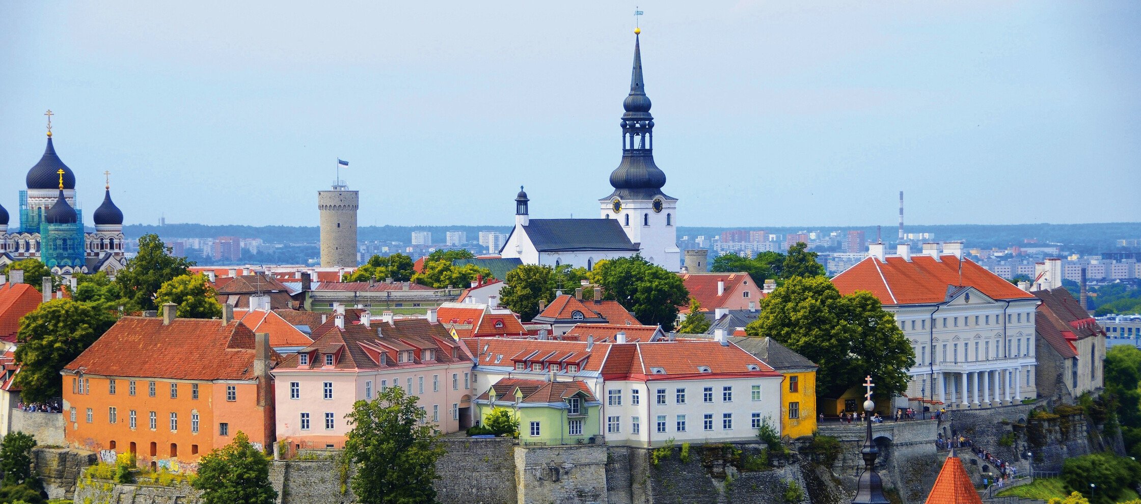 Tallinn, Estland Stadtansicht
