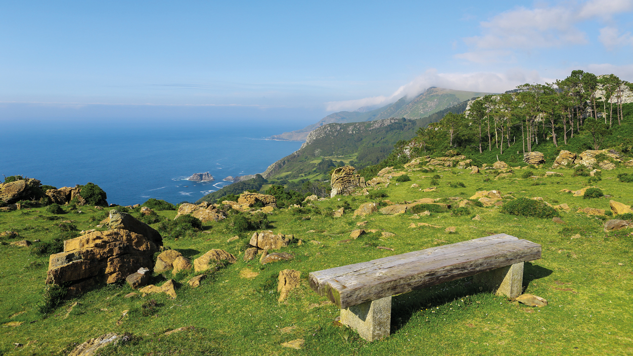 Gruppenreise von Porto bis Santiago Ausblick auf das Meer