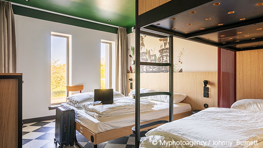 2 Klassenfahrt Edinburgh MeiningerHotelEdinburghHaymarket Mehrbettzimmer