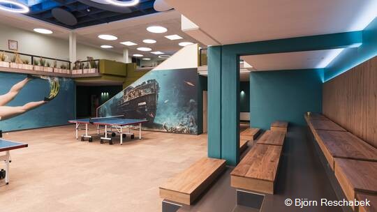 4 Klassenfahrt Sauerland JHBiggesee Aufenthaltsraum