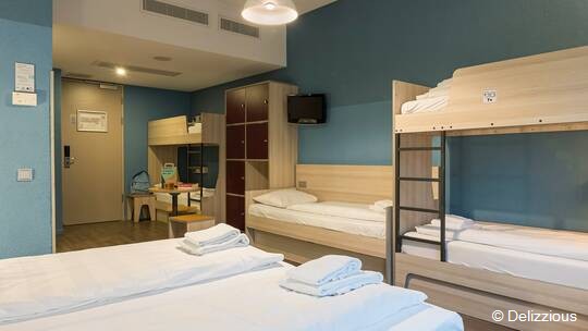 2 Klassenfahrt Amsterdam MeiningerAmsterdamCityWest Mehrbettzimmer