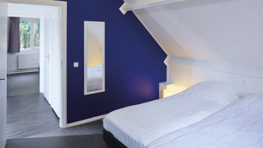 3 Klassenfahrt Biddinghuizen WalibiVillage Schlafzimmer