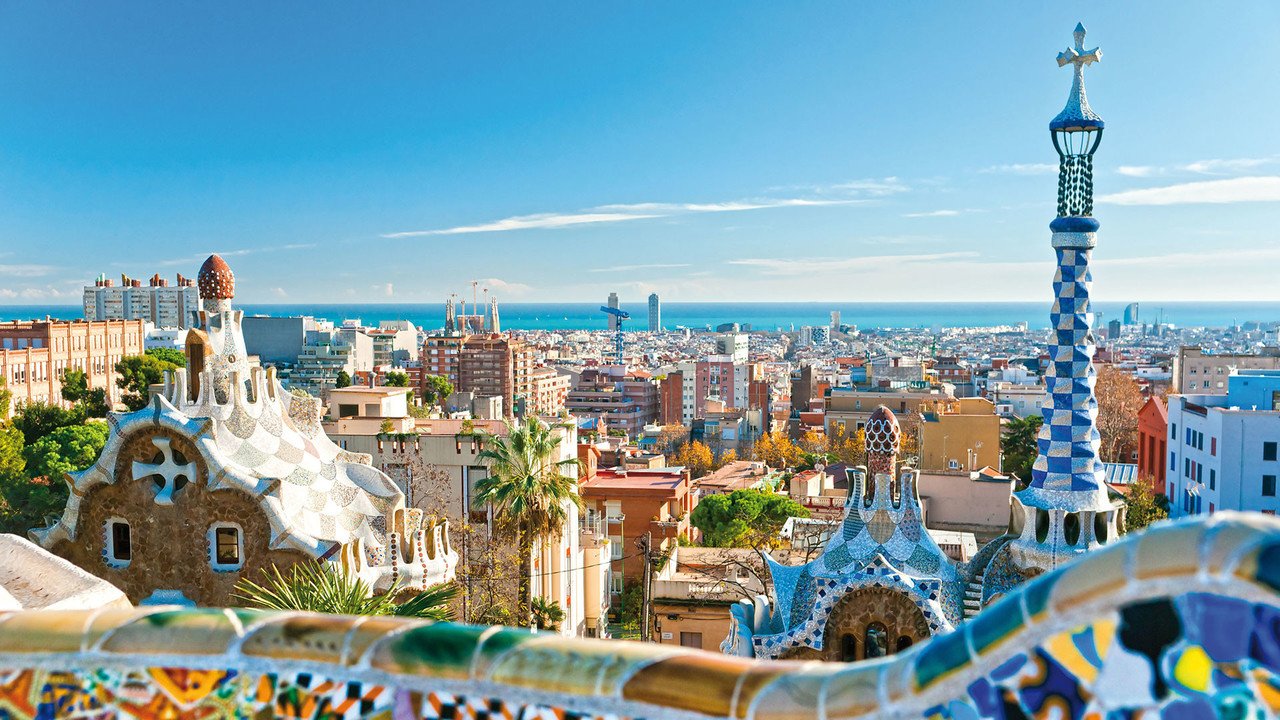 Klassenfahrten Spanien Park Guell in Barcelona