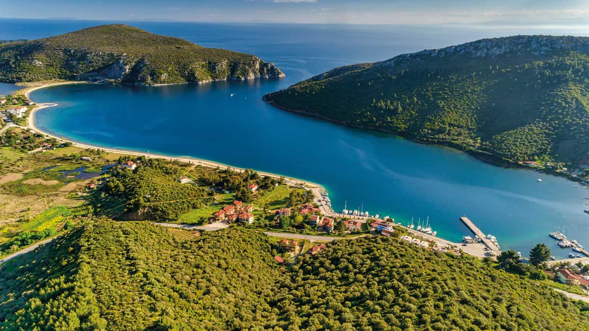 Bucht in Chalkidiki