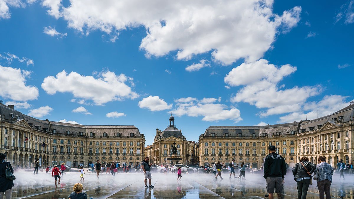 Klassenfahrt Bordeaux Bordeaux Place de la Bourse
