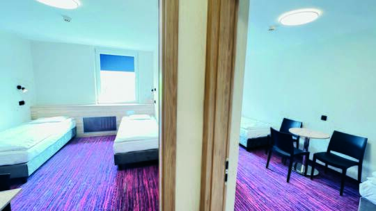 3 Klassenfahrt Krakau HotelRok Studiozimmer