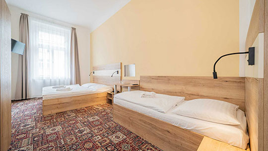 1 Klassenfahrt Prag Hotel City Centre Dreibettzimmer