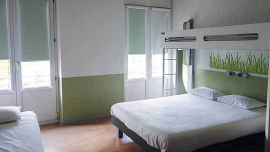 Klassenfahrt Strassburg Ibis Budget Hotel Sud Illkirch