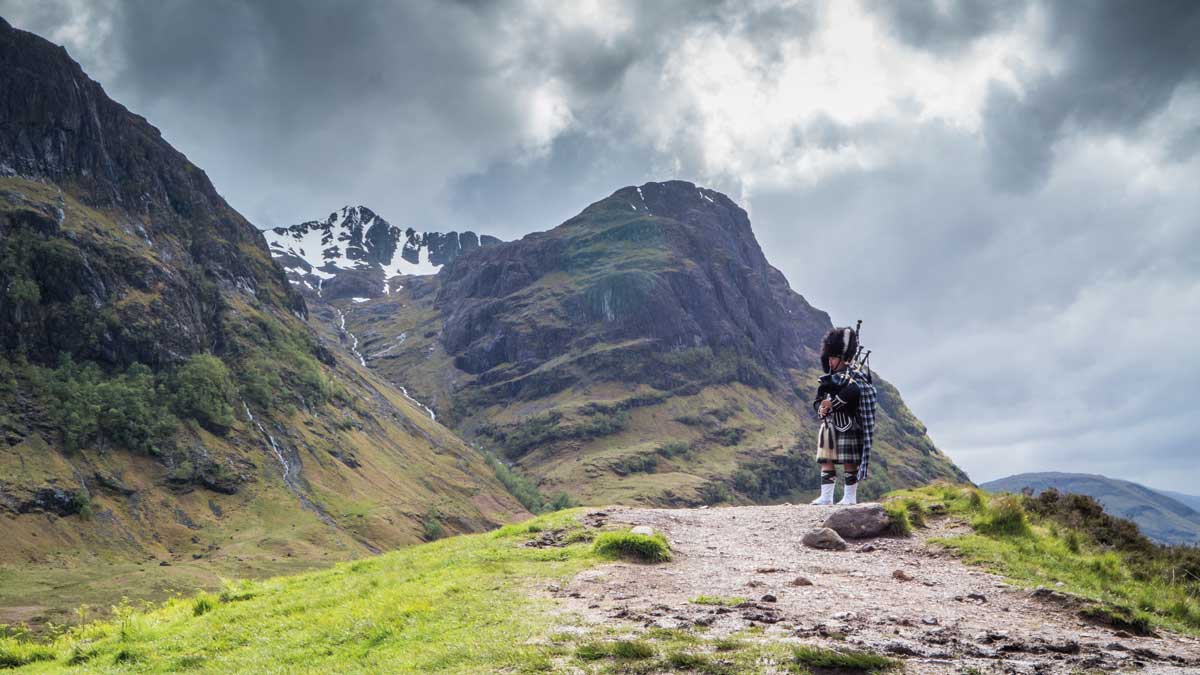 Piper im Hochland