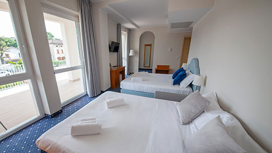 3 Klassenfahrt Gardasee HotelDorè Mehrbettzimmer