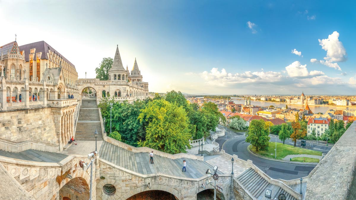 Budapest von oben