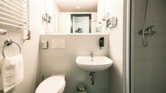 4 Klassenfahrt Bremen a&o Badezimmer