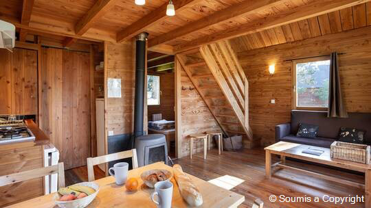 2 Klassenfahrt Strasbourg HuttopiaCampingdeStrasbourg ChaletWohnraum