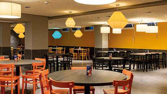 5 Klassenfahrt Stuttgart ao Speisesaal