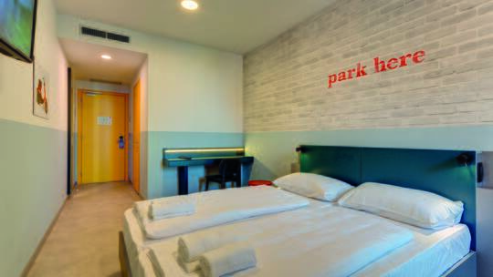 2 Klassenfahrt Mailand MEININGERHotelMilanoLambrate Doppelzimmer