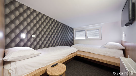 3 Klassenfahrt Ljubljana BITCenterHotel Doppelzimmer