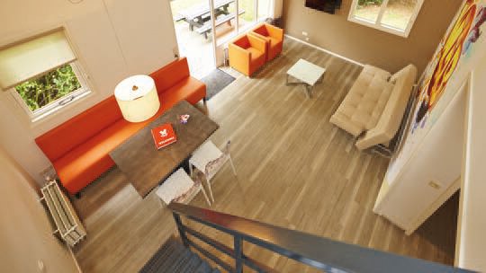 2 Klassenfahrt Biddinghuizen WalibiVillage Wohnzimmer