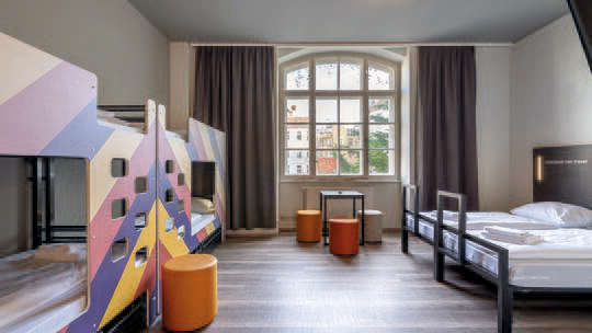 2 Klassenfahrt Berlin a&oBerlinFriedrichshain Mehrbettzimmer